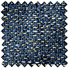Jakarta, Blue Agate - Roman Blind